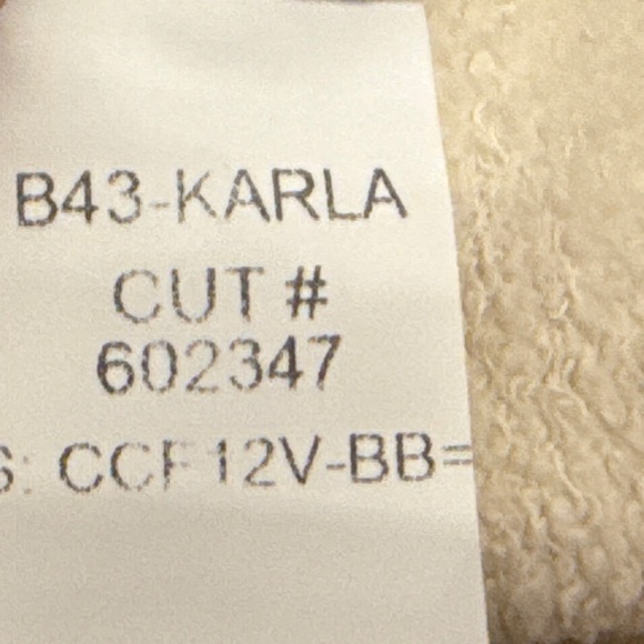 PERFECTWHITETEE Women's Cream Drawstring Karla Sweat Shorts Size S - Picture 5 of 5